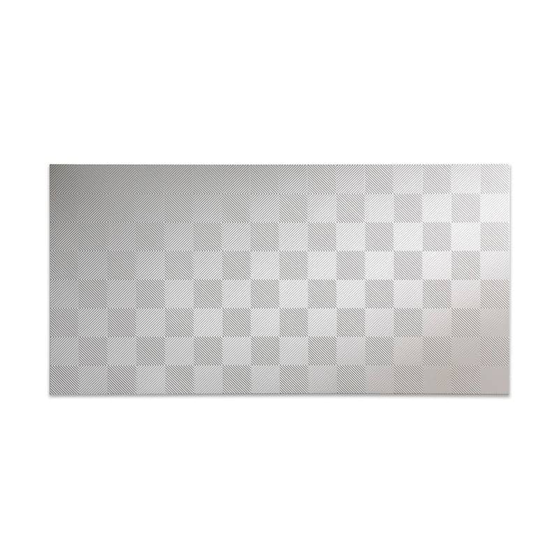 FASÄDE Quattro 4-foot x 8-foot PVC Wall Panel in Matte White