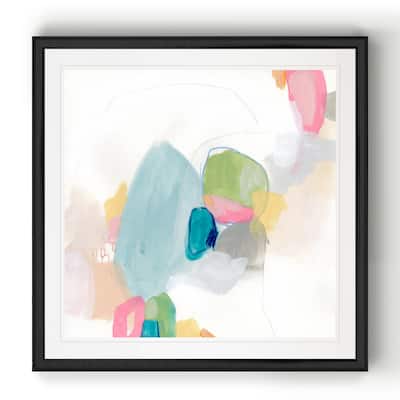 Candy Jacket II -Black Framed Print