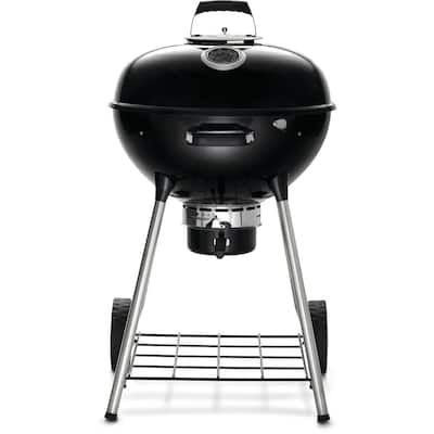 Napoleon NK22K-LEG-3 23" Wide Charcoal Portable Grill with Lid Hanger