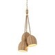 preview thumbnail 1 of 4, Crystorama Lighting Group JAC-10507 Jace 11" Wide LED Multi Pendant Soft Gold