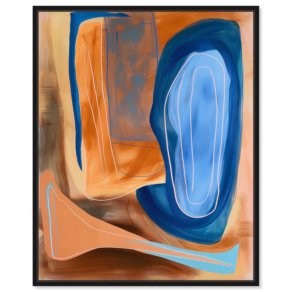 An Abstract Oil I Canvas by Art Remedy