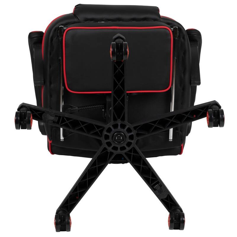 Ergonomic Gaming Chair -Recline Back/Arms, Footrest, Massaging Lumbar