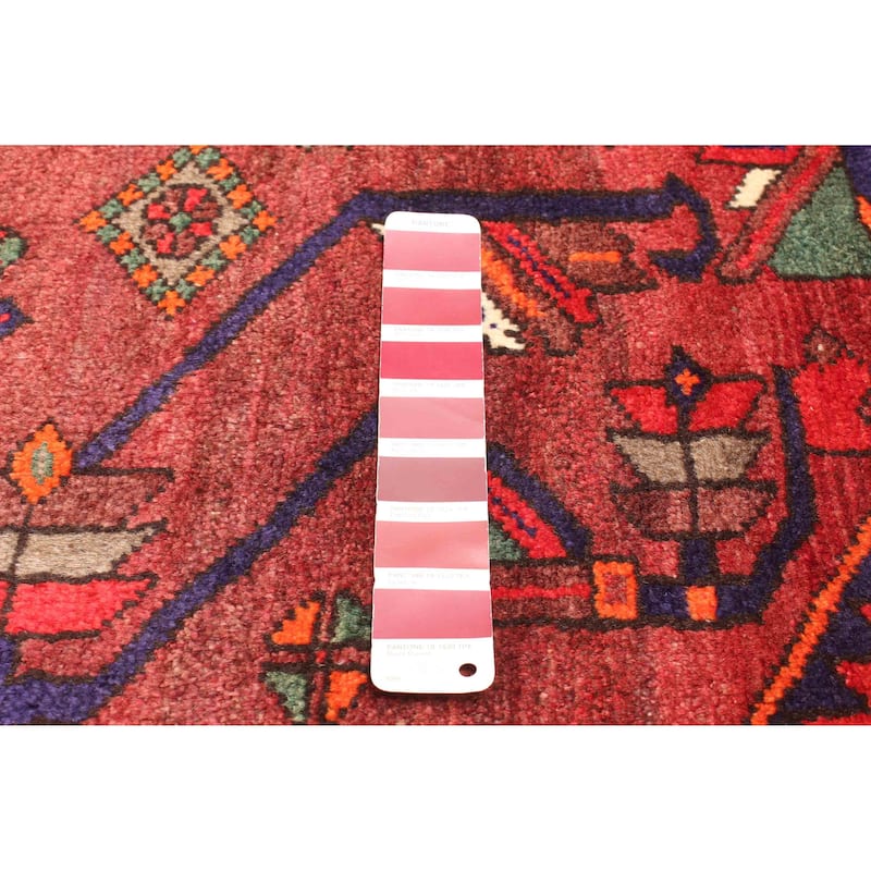 ECARPETGALLERY Hand-knotted Anadol Burgundy Wool Rug - 4'10 x 7'1