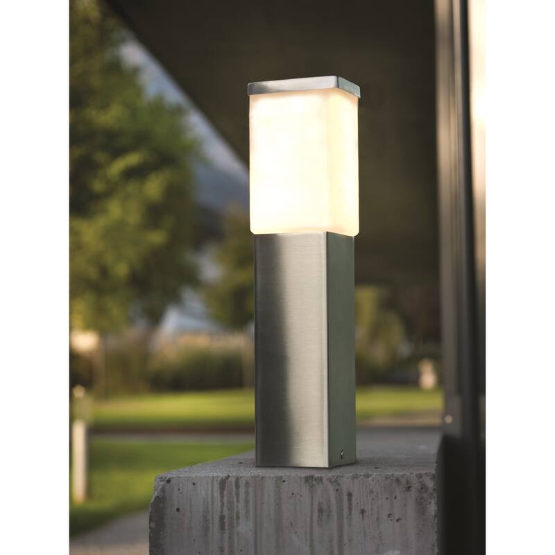 Baffin 1-light Stainless Steel Outdoor Path Light by Havenside Home