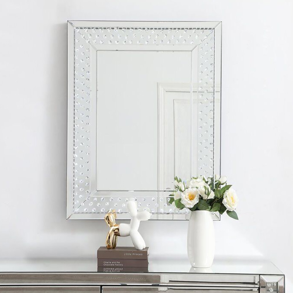 Led sales crystal mirror
