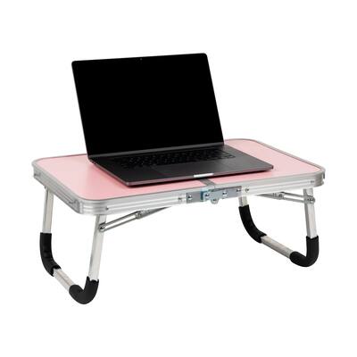 Mind Reader Woodland Collection, Portable Laptop Desk/Breakfast Table, Folding Table and Legs