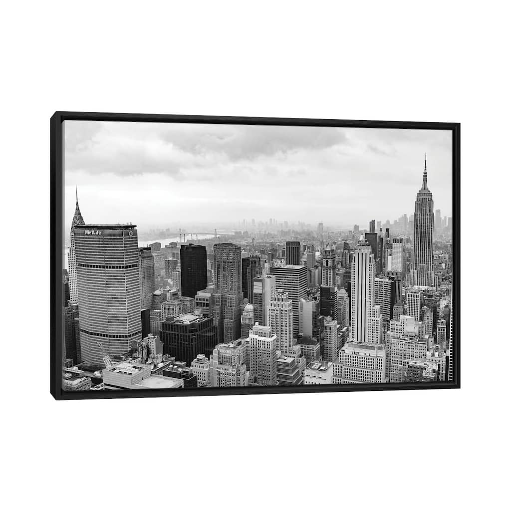 iCanvas "New York State of Mind VI" by Bethany Young Framed