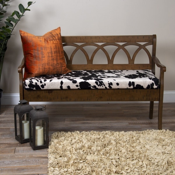 Cowhide bench cushion cheap