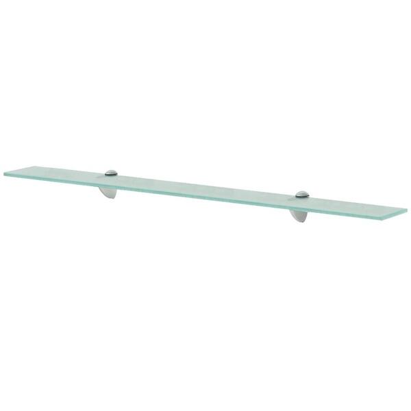 Shop Vidaxl Floating Shelf Glass 35 4 X7 9 0 3 Overstock 32172132