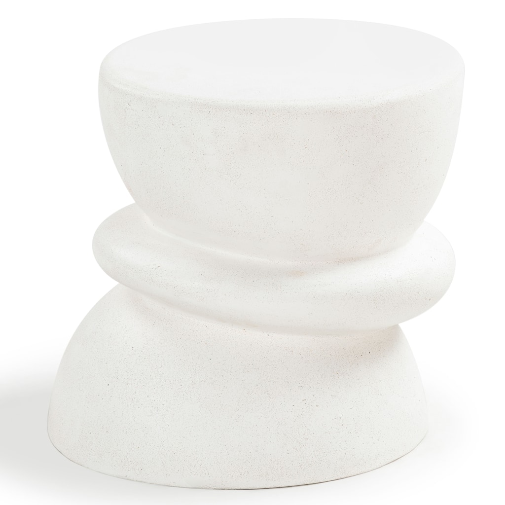 SAFAVIEH Couture Henrietta Concrete Accent Table - 20"W x 20"D x 18"H