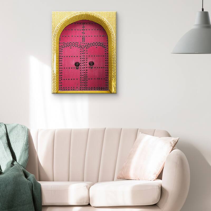 Global Entry III by Belle Maison Canvas Art Print