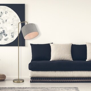 Barden 58" Floor Lamp with Linen Shade