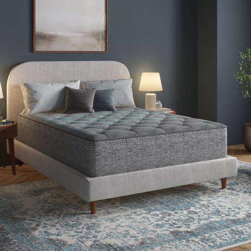 Deluxe 12-inch foam core mattress with individually pocketed coils