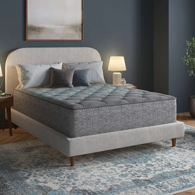 Deluxe 12-inch foam core mattress with individually pocketed coils