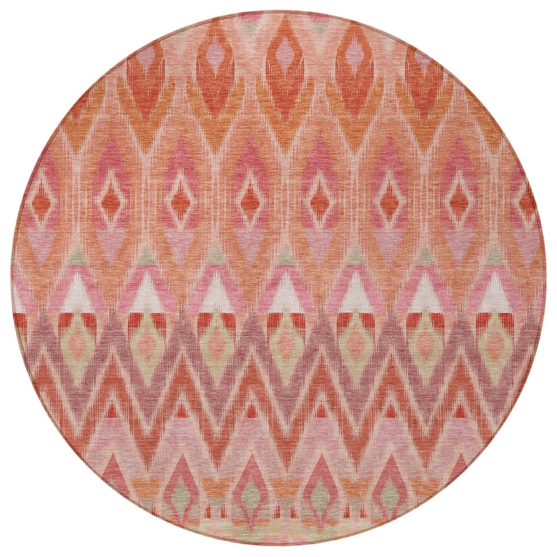 HomeRoots Southwestern Transitional Rectangle Outdoor Rug