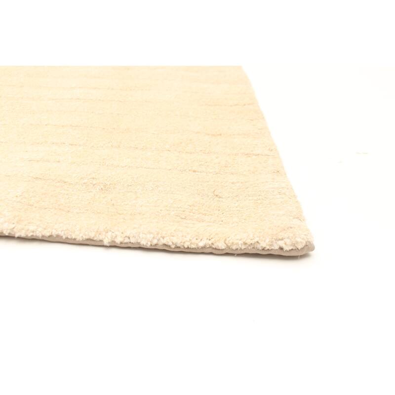 ECARPETGALLERY Hand-knotted Opulence Cream Wool Rug - 2'10 x 14'6
