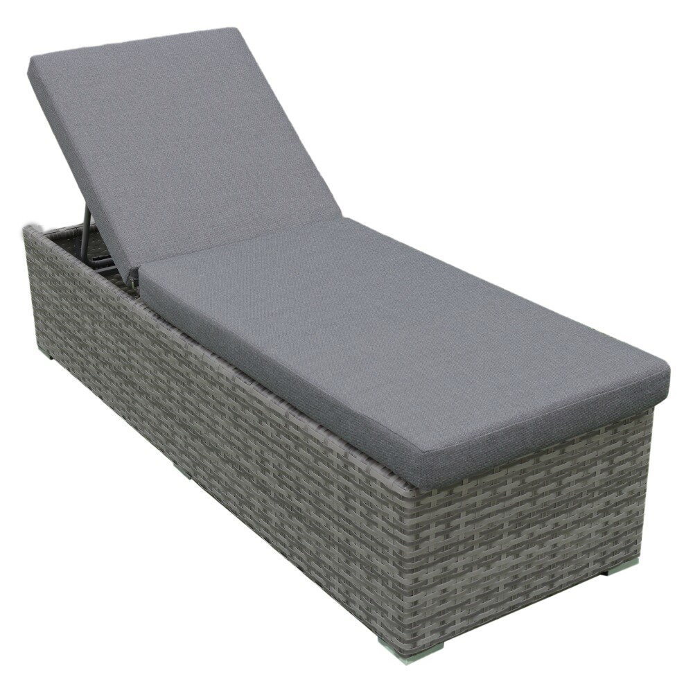 Miami rattan sun lounger store