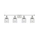 Option White and Polished Chrome / Clear