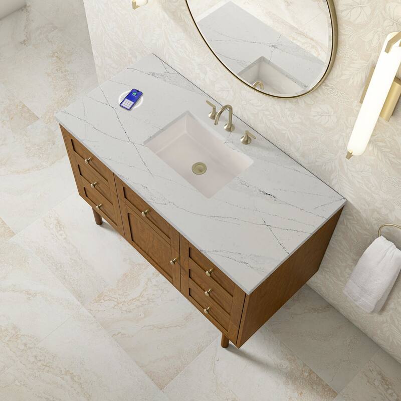 James Martin Vanities 545-V48-FENC Laurent 48" Single Basin Poplar