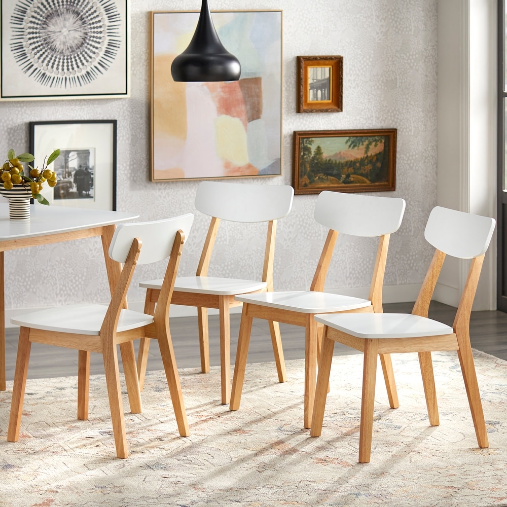 White Scandinavian Dining Chairs Bed Bath Beyond