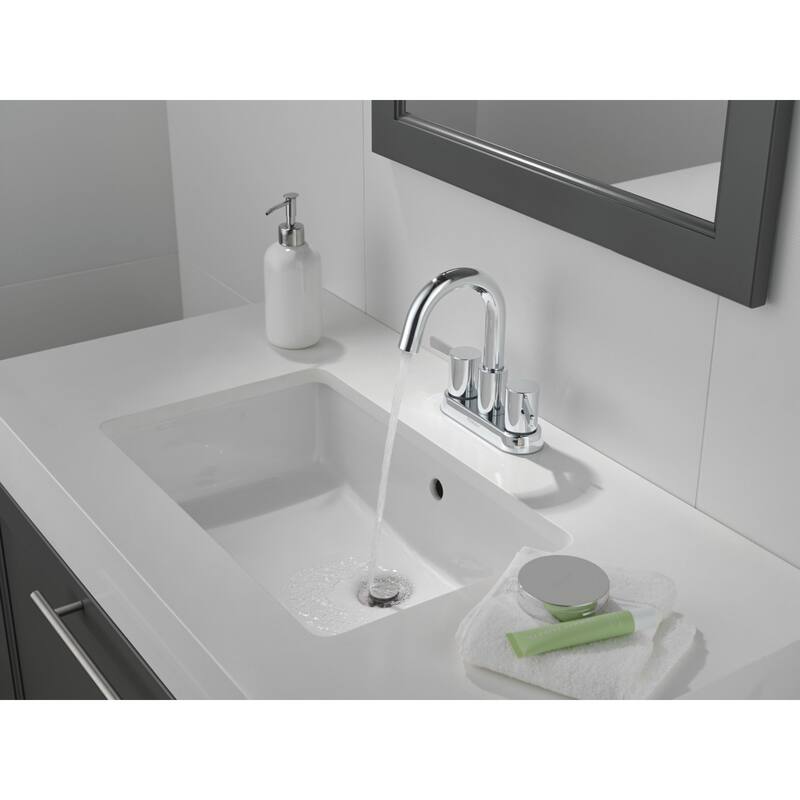 Peerless P2530LF Precept 1 GPM Centerset Bathroom Faucet with Push