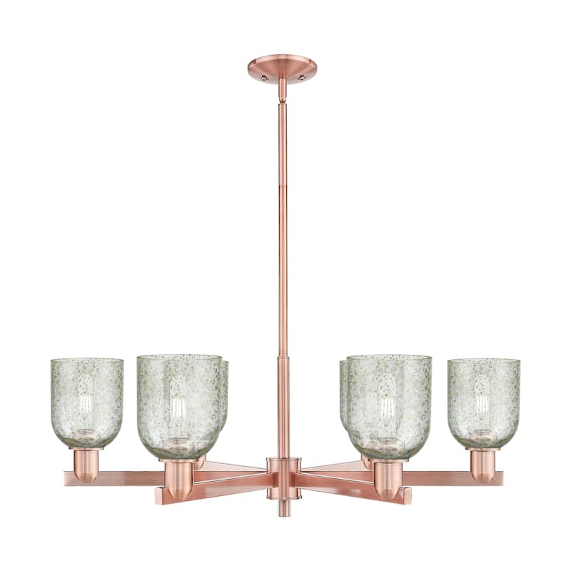 Innovations Lighting Endless Possibilities Arcadia - Caledonia - 6 Light 35" Stem Hung Chandelier - Antique Copper