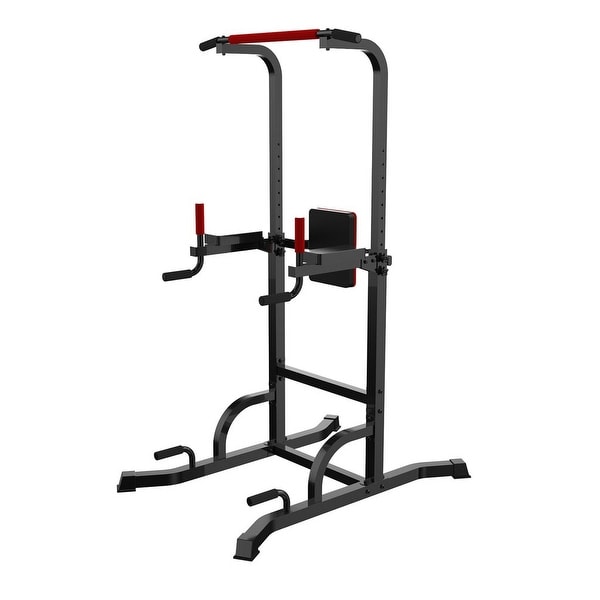 Zenova Power Tower Pull Up Dip Station for Home Gym Strength