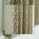 preview thumbnail 9 of 30, Fabdivine Handmade Pure Linen Fabric Eyelet Curtain Block Print Floral Drape