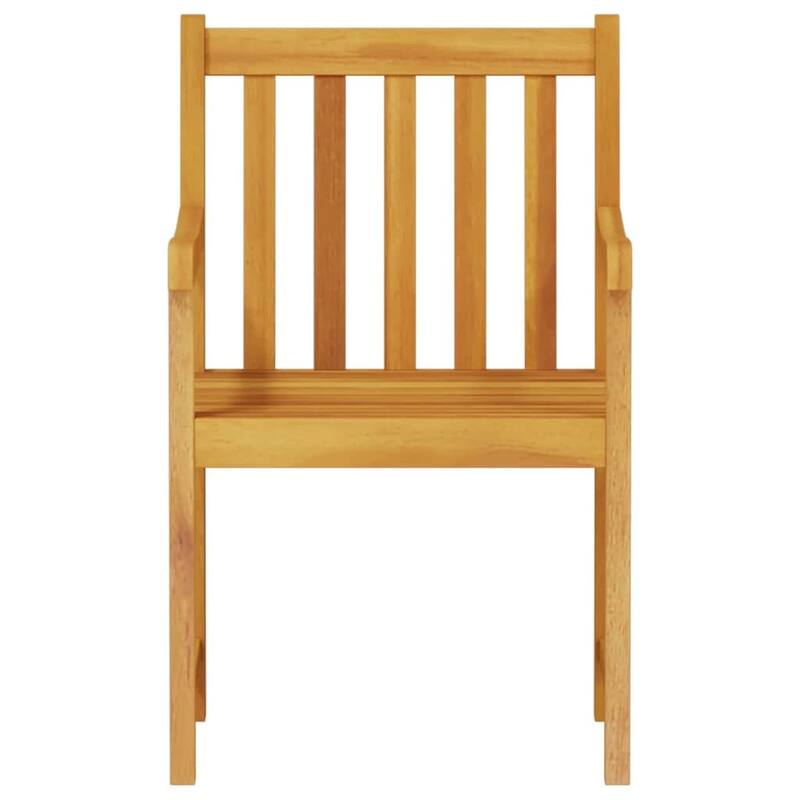 vidaXL Garden Dining Set 7 pcs Brown solid acacia wood - 31 x 55 x 29