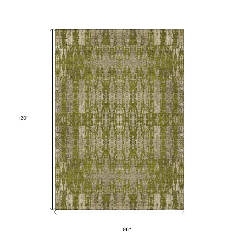 HomeRoots Moroccan Transitional Rectangle Outdoor Rug