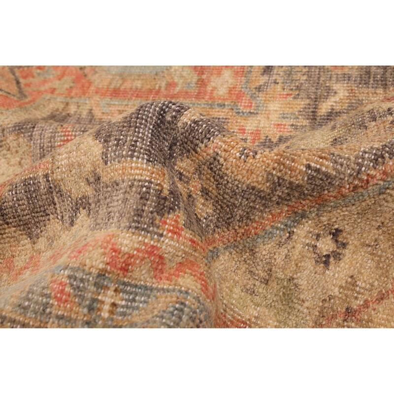 ECARPETGALLERY Hand-knotted Jules Serapi Charcoal Wool Rug - 8'10 x 11'11