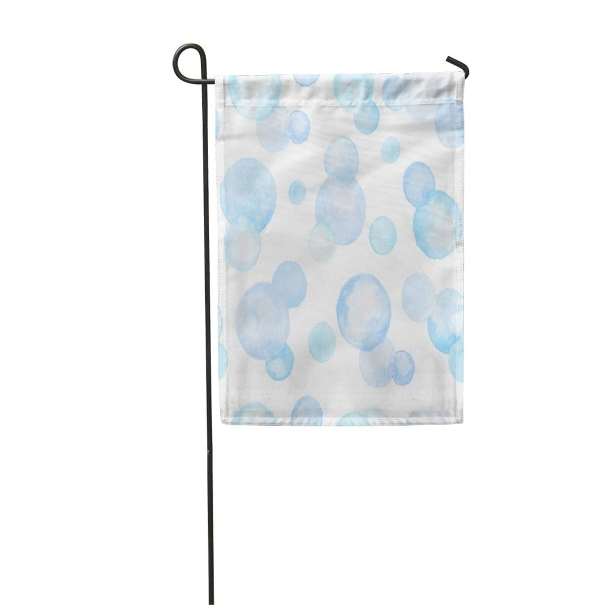 Shop Watercolor Aquarelle Circles In Pastel Colors Blue And Golden Spots Garden Flag Decorative Flag House Banner 12x18 Inch On Sale Overstock 31391606
