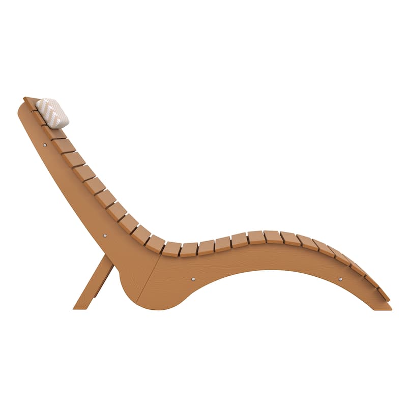 HDPS Water-Resistance Patio Lounge Chair Set of 3