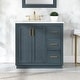 preview thumbnail 3 of 196, Altair Gazsi Bathroom Vanity with Composite Stone Countertop without Mirror