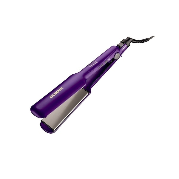 Conair - Cs223cs - Dble Ceramic 2" Flat Iron Prpl