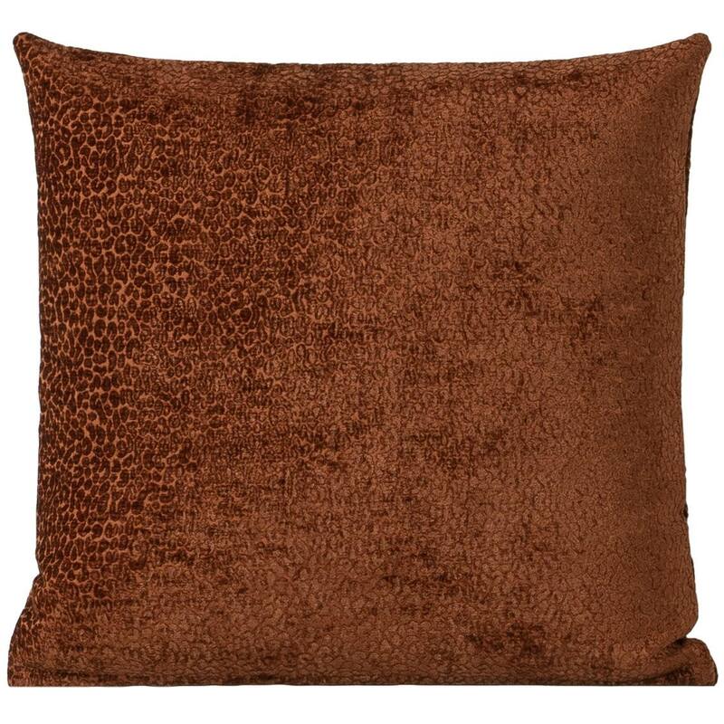 Spotted Embossed Velvet Throw Pillow