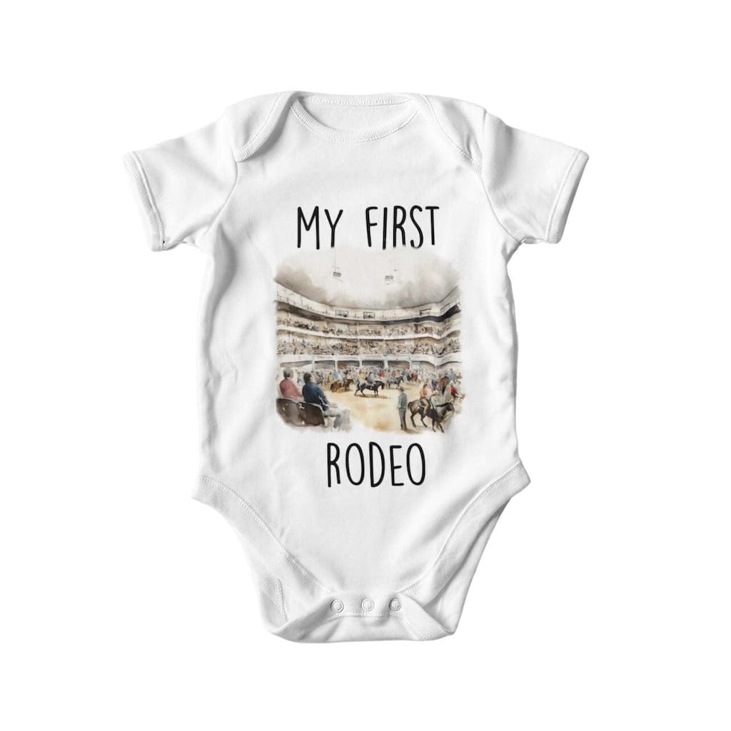 Rodeo Cowboy Ranch - Baby Boy Girl Clothes Infant Bodysuit Funny Cute Newborn