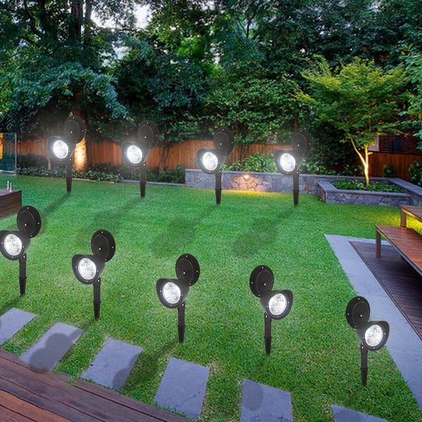 2pc Solar 4 LED Garden Lamp Spot Light Outdoor Lawn Landscape Spotlight Lighting 2pc Solar 4 LED Garden Lamp Spot Light Outdoor Lawn Landscape Spotlight Lighting