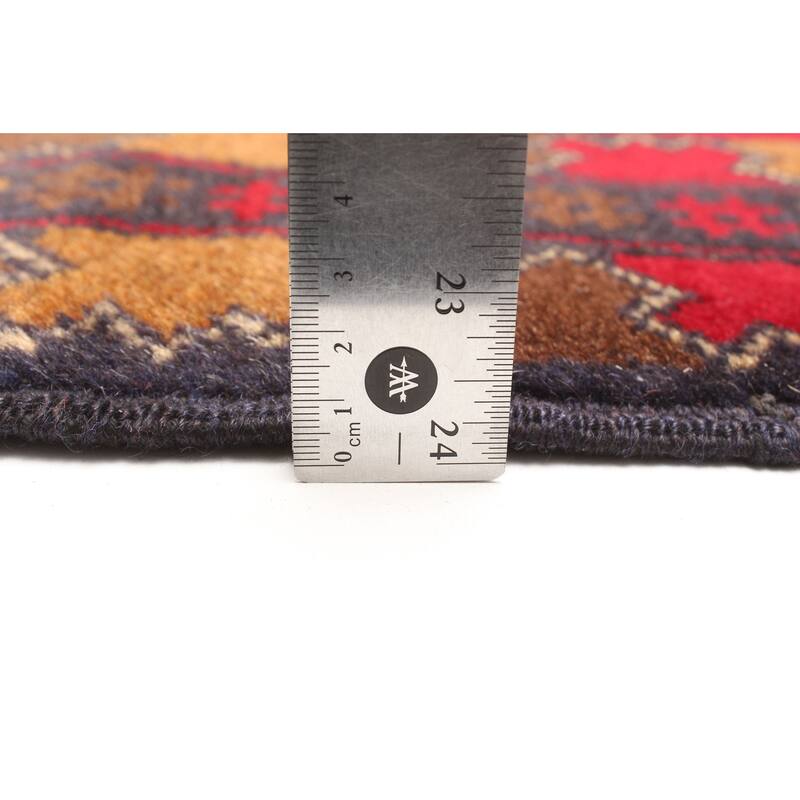 ECARPETGALLERY Hand-knotted Teimani Brown Wool Rug - 3'9 x 7'0