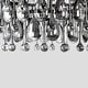 preview thumbnail 7 of 5, Renata Glass 4-Light Black Chandelier by Kosas Home