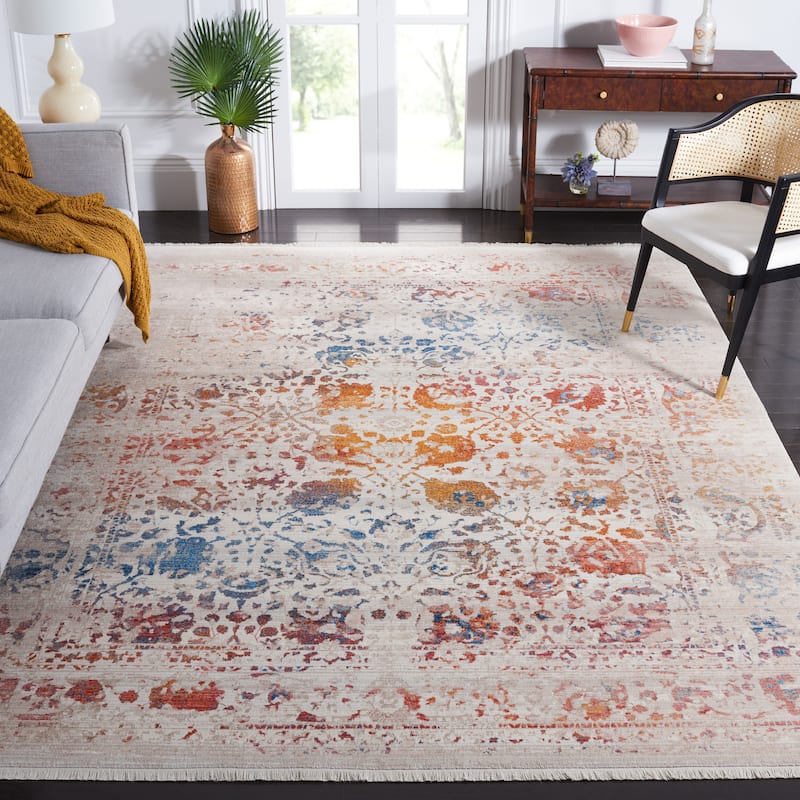 SAFAVIEH Vintage Distressed Boho Persian Ophelia Oriental Polyester Rug