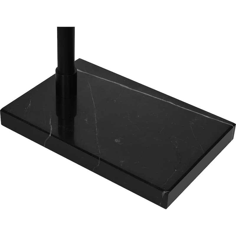 Cylindrical Channel Floor Lamp - 60" - Matte Black