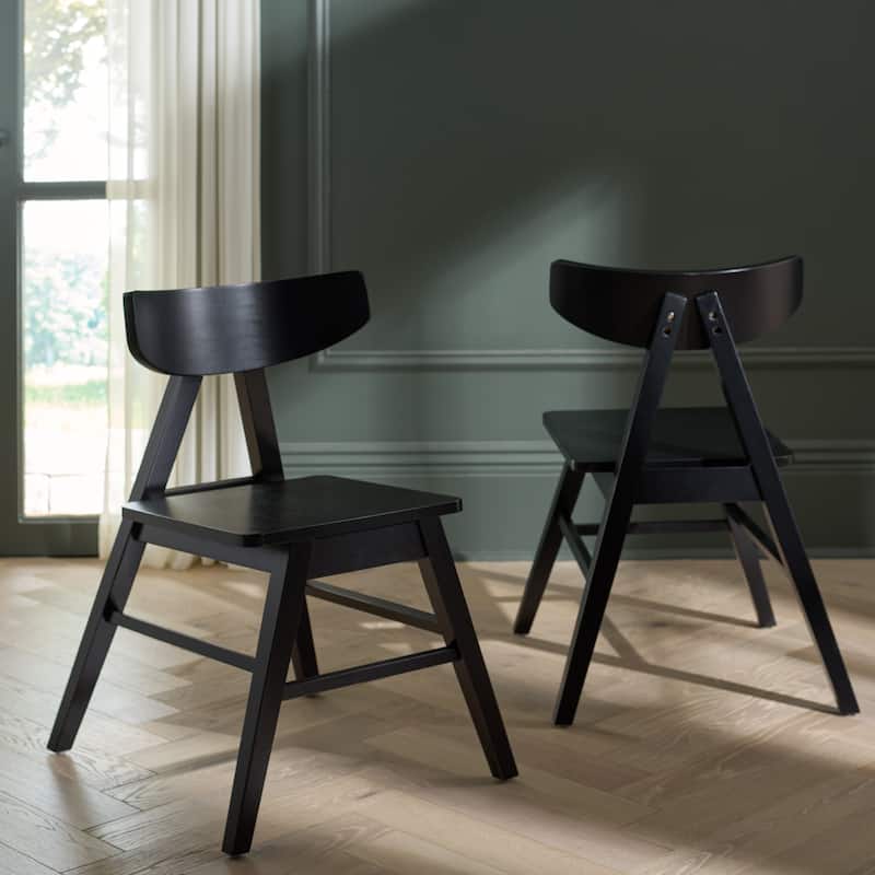 SAFAVIEH HOME Farrah Dining Chair (Set of 2) - 22"W x 20"D x 30"H