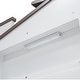 preview thumbnail 8 of 16, Twin Size Wood Platform Bed with House-shaped Headboard, LED, and Built-in Storage, White