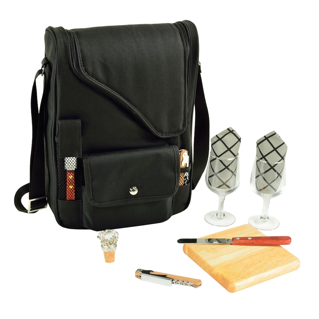 Picnic at Ascot - Wine & Cheese Cooler Bag
