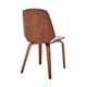 preview thumbnail 25 of 62, Brinley Walnut or Black Wood Upholstered Dining Chair
