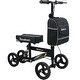 preview thumbnail 1 of 5, Black Economy Foldable Knee Scooter, for Foot Injuries Adult Best Crutches Alternative