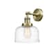 Option Antique Brass / Clear Deco Swirl
