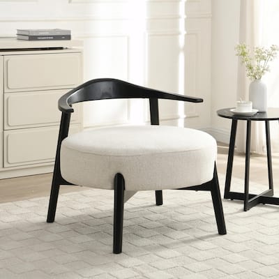 Modern Accent Chair - Natural Birch, All-Day Comfort
