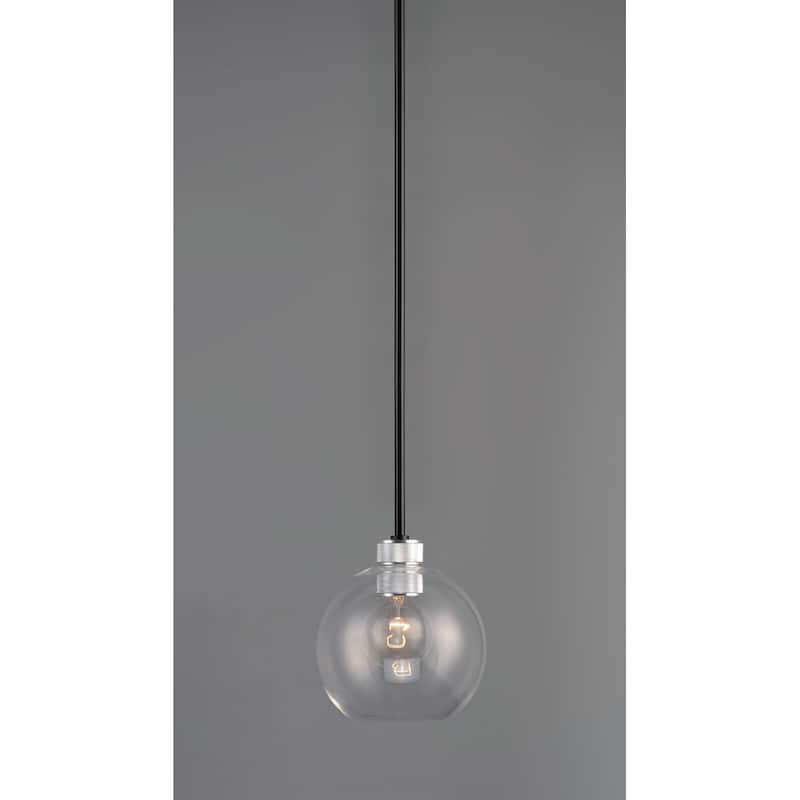 Maxim Vessel Single Light 7" Wide Mini Pendant with Hand-blown Glass